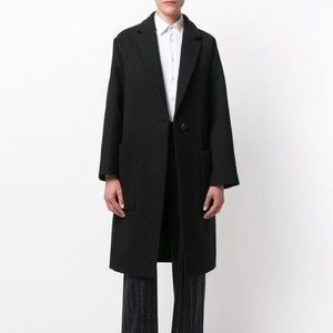 Proenza Schouler Knit Pocket Oversized Coat